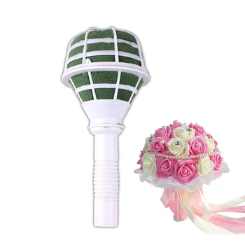 6 Pcs Bouquet Holders Foam Floral Handle for Bridal Fresh Flowers Silk Flowers Wedding Supplies Decoration
6 Pcs Bouquet Holders Foam Floral Handle for Bridal Fresh Flowers Silk Flowers Wedding Supplies Decoration