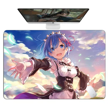 Big Anime Mouse Pad Gamer Anti-slip Rem Large Gaming Mousepad Keyboard Locking Edge Computer Desk Mat Sexy Girl Boy Gift Pad
Big Anime Mouse Pad Gamer Anti-slip Rem Large Gaming Mousepad Keyboard Locking Edge Computer Desk Mat Sexy Girl Boy Gift Pad