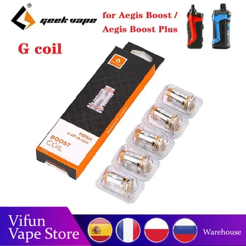 Russia Sending Geekvape Aegis Boost Coil 0.4ohm/0.6ohm Replacement Coil for Aegis Boost Vape Kit Electronic Cigarette Coil Head
Russia Sending Geekvape Aegis Boost Coil 0.4ohm/0.6ohm Replacement Coil for Aegis Boost Vape Kit Electronic Cigarette Coil Head