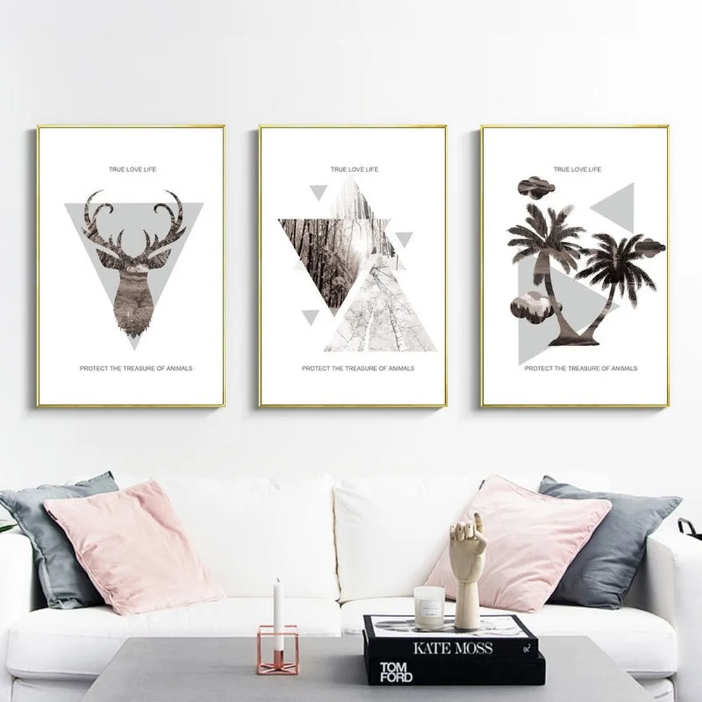 Nordic Abstract Geometric Animal Canvas Painting Forest Elk Theme Hotel Bed And Breakfast Decor Painting Background Wall Mural
Nordic Abstract Geometric Animal Canvas Painting Forest Elk Theme Hotel Bed And Breakfast Decor Painting Background Wall Mural