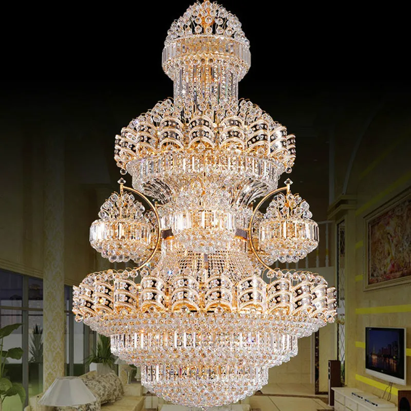 Sonderverkauf 29 Off Moderne Kristall Lampe Villa Scheinwerfer Lampe Wohnzimmer Boden Luxus Hotel Technik Lampe Fabrik Outlets Kronleuchter Beleuchtung