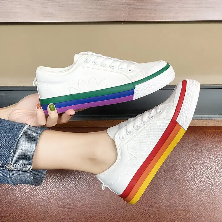 Online Celebrity Canvas Shoes Women's 2019 Autumn New Style Hong Kong Style Shoes with Mandarin Ducks Women Shoes Casual Double
Online Celebrity Canvas Shoes Women's 2019 Autumn New Style Hong Kong Style Shoes with Mandarin Ducks Women Shoes Casual Double