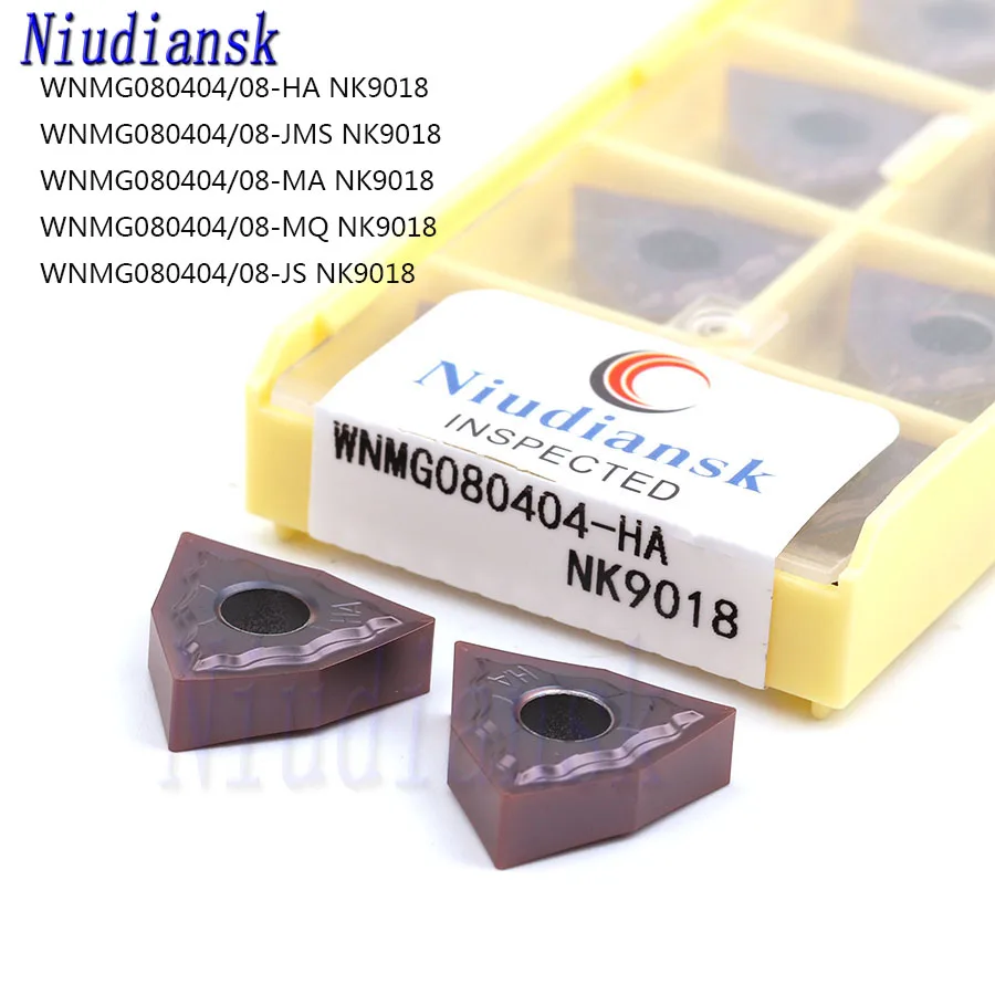 WNMG080404 HA MA MQ JMS JS WNMG080408 HA MA MQ JMS JS NK9018 High Quality Carbide Turning Insert CNC Lathe Tool Stainless Steel
WNMG080404 HA MA MQ JMS JS WNMG080408 HA MA MQ JMS JS NK9018 High Quality Carbide Turning Insert CNC Lathe Tool Stainless Steel