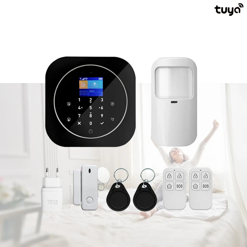 2019 New Xiaovv 433MHz Wireless TUYA Smart Home Alarm System Kits 2.4 Inch TFT Screen GSM&WIFI DIY Wireless Alarm System Kits
2019 New Xiaovv 433MHz Wireless TUYA Smart Home Alarm System Kits 2.4 Inch TFT Screen GSM&WIFI DIY Wireless Alarm System Kits