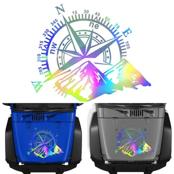 50X60cm New Vinyl Auto Decal Rose Navigate Car Sticker Off-Road Compass Totem Mountain Compass Hood Car Door Sticker 
50X60cm New Vinyl Auto Decal Rose Navigate Car Sticker Off-Road Compass Totem Mountain Compass Hood Car Door Sticker