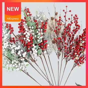 Christmas Berries Artificial Pine Cones Red Christmas Decorations Decoration Decorative Fake Flowers Artificial Pine Branch
Christmas Berries Artificial Pine Cones Red Christmas Decorations Decoration Decorative Fake Flowers Artificial Pine Branch