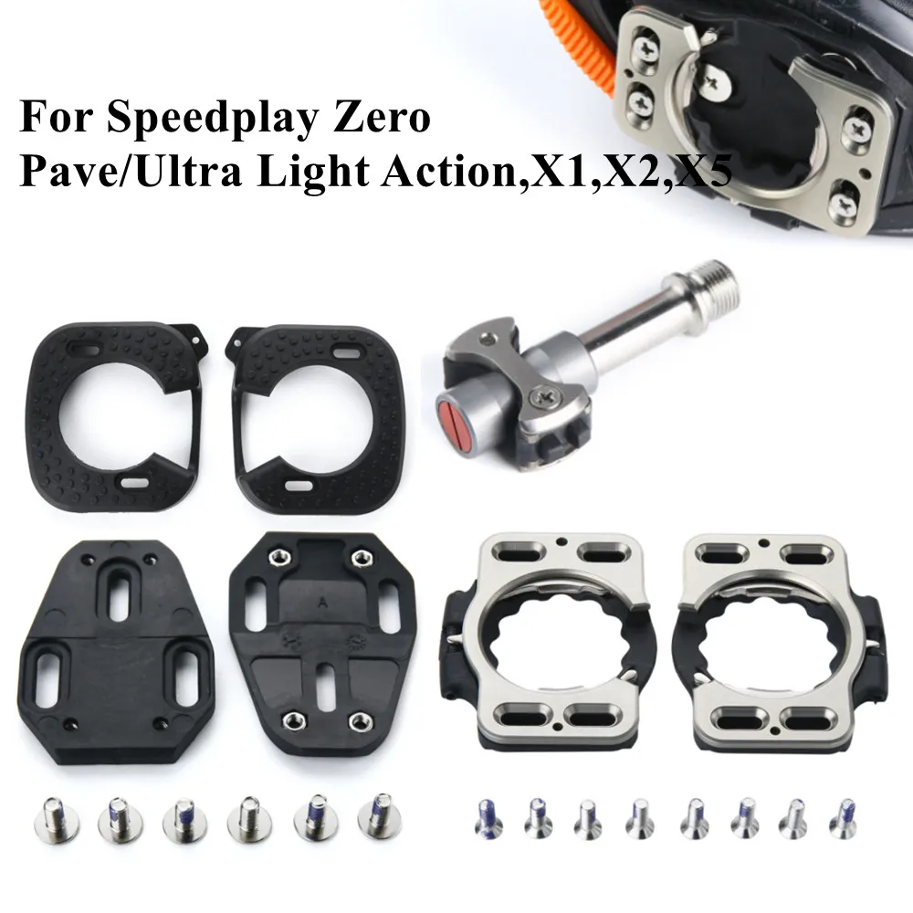 Road Bike Pedal Cleats Self-locking Pedal Cleat Three-hole Conversion Splint Protective Cover for Speedplay Zero Bicycle Parts
Road Bike Pedal Cleats Self-locking Pedal Cleat Three-hole Conversion Splint Protective Cover for Speedplay Zero Bicycle Parts
