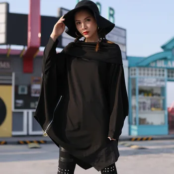 LANMREM 2020 New Spring Solid Color Scarf Collar Zipper Decoration Irregular Sweatshirt Women Streetwear Loose Tops Tide PD063
LANMREM 2020 New Spring Solid Color Scarf Collar Zipper Decoration Irregular Sweatshirt Women Streetwear Loose Tops Tide PD063