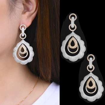 GODKI Exquisite Fashion High Qualty Luxury Trendy Drop pendant Drop Earrings Jewelry for Women Bridal Wedding Party Jewelry
GODKI Exquisite Fashion High Qualty Luxury Trendy Drop pendant Drop Earrings Jewelry for Women Bridal Wedding Party Jewelry