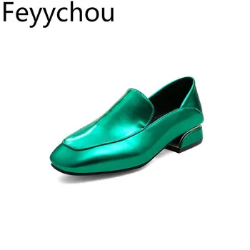 Women's Pumps Low Heels Spring Autumn Square Toe Slip on Pu Deep Mouth 2019 New Sexy Fashion Sweet Green Silver Big Size34-45
Women's Pumps Low Heels Spring Autumn Square Toe Slip on Pu Deep Mouth 2019 New Sexy Fashion Sweet Green Silver Big Size34-45