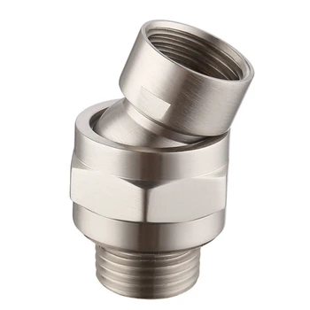 Adjustable Angle Ball Joint Arm Extension Universal Brass Hardware Swivel Adapter Shower Head Connector Easy Install Rustproof
Adjustable Angle Ball Joint Arm Extension Universal Brass Hardware Swivel Adapter Shower Head Connector Easy Install Rustproof