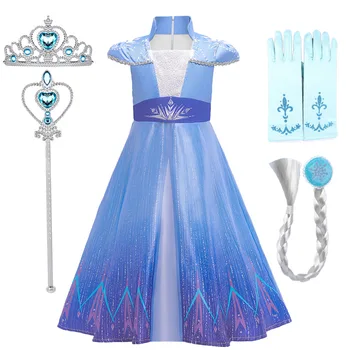 Elsa Dress Girls Kids Christmas Dress Anna Elsa Costume Children Birthday Party Clothing Girls Princess Costume Girls gift
Elsa Dress Girls Kids Christmas Dress Anna Elsa Costume Children Birthday Party Clothing Girls Princess Costume Girls gift