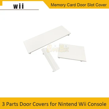 New Replacement Memory Card Door Slot Cover Lid Memeory Card Cover 3 Parts Door Covers for Nintend Wii Console 
New Replacement Memory Card Door Slot Cover Lid Memeory Card Cover 3 Parts Door Covers for Nintend Wii Console