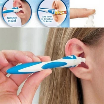New EarWax Cleaner Removal Easy Swab Soft Head Clean Ears Machine Spiral Soft Safe Earpick Tools Include 15PCS Replacement Heads
New EarWax Cleaner Removal Easy Swab Soft Head Clean Ears Machine Spiral Soft Safe Earpick Tools Include 15PCS Replacement Heads