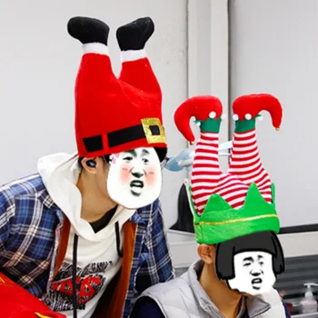 Moving Santa Claus Leg Hat Sing Funny Chicken Leg Cap Weird Toys for Children Adult Christmas Present Kids Dancing Chistmas Toys
Moving Santa Claus Leg Hat Sing Funny Chicken Leg Cap Weird Toys for Children Adult Christmas Present Kids Dancing Chistmas Toys