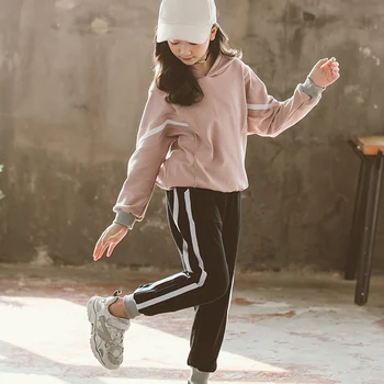 Teen Girls Autumn Clothes Set 2020 Kids Girls Casual Sweatshirt With Pants Children Cotton Outfits Fashion Girls Two-Piece Set
Teen Girls Autumn Clothes Set 2020 Kids Girls Casual Sweatshirt With Pants Children Cotton Outfits Fashion Girls Two-Piece Set
