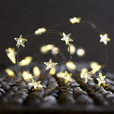 3m Led Copper Wire String Star Copper Wire Decorative Light Birthday Gift Box Copper Wire Lamp Christmas Wedding Lantern
3m Led Copper Wire String Star Copper Wire Decorative Light Birthday Gift Box Copper Wire Lamp Christmas Wedding Lantern