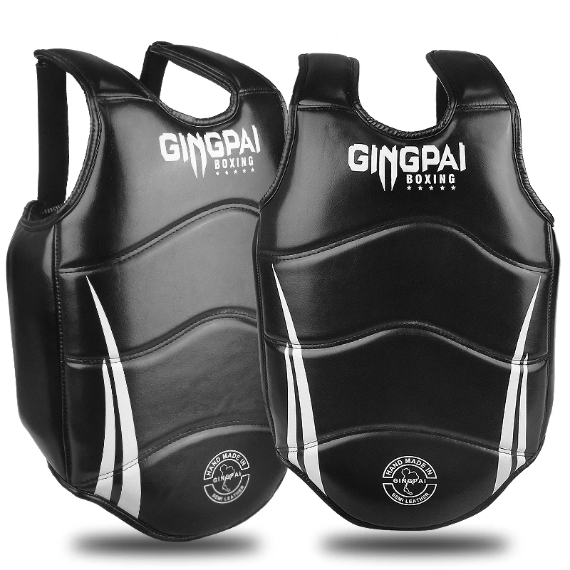 Boxing Chest Guard MMA Kickboxing Body Vest Protector Martial Arts WTF Reversible Rib Shield Taekwondo Target Training Uniform
Boxing Chest Guard MMA Kickboxing Body Vest Protector Martial Arts WTF Reversible Rib Shield Taekwondo Target Training Uniform