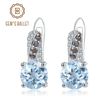 Gem's Ballet 3.32Ct Natural Sky Blue Topaz Vintage Earrings 925 Sterling Silver for Women Wedding Fine Jewelry Drop Shipping
Gem's Ballet 3.32Ct Natural Sky Blue Topaz Vintage Earrings 925 Sterling Silver for Women Wedding Fine Jewelry Drop Shipping