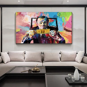 Canvas Paintings Art Wolf of Wall Street Money and Print for Living Room Decoration Home Decor Posters and Prints Poster Cuadros
Canvas Paintings Art Wolf of Wall Street Money and Print for Living Room Decoration Home Decor Posters and Prints Poster Cuadros
