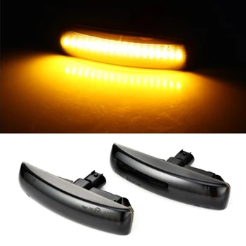 

2pcs Turn Signal Light Dynamic Side Marker For Land Rover Discovery Smokey XGB000073 Parts Accessories