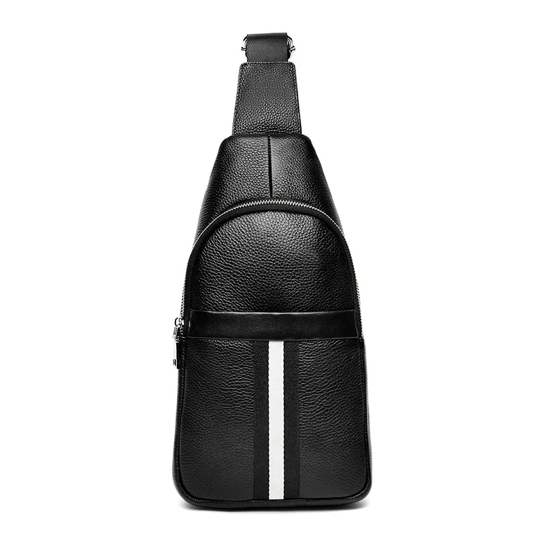2019 New Style Men Chest Pack Korean-style Style Full-grain Leather Men's Bag Shoulder Bag
2019 New Style Men Chest Pack Korean-style Style Full-grain Leather Men's Bag Shoulder Bag
