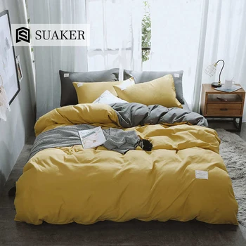 Suaker Luxury Yellow Bedding Set Queen King Comforter Duvet Cover Flat Sheet Pillowcase Double Queen King Quilt Cover Bed Set
Suaker Luxury Yellow Bedding Set Queen King Comforter Duvet Cover Flat Sheet Pillowcase Double Queen King Quilt Cover Bed Set