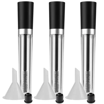 3pcs 7.5ml Empty Mascara Tube with 3pcs Eyelash Wand Eyelash Cream Container Bottle & Rubber Inserts & Funnels for Castor Oil
3pcs 7.5ml Empty Mascara Tube with 3pcs Eyelash Wand Eyelash Cream Container Bottle & Rubber Inserts & Funnels for Castor Oil