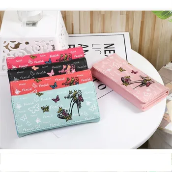 Women Butterfly High Heels Pattern Coin Purse Long Wallet Handbag PU Leather Slim Wallet Carteira Feminina Pequena
Women Butterfly High Heels Pattern Coin Purse Long Wallet Handbag PU Leather Slim Wallet Carteira Feminina Pequena