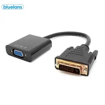 DVI to VGA Conversion Cable Old Computer Graphics Interface Conversion Cable DVI-D 24+Pin Male to VGA Female Video Converter
DVI to VGA Conversion Cable Old Computer Graphics Interface Conversion Cable DVI-D 24+Pin Male to VGA Female Video Converter