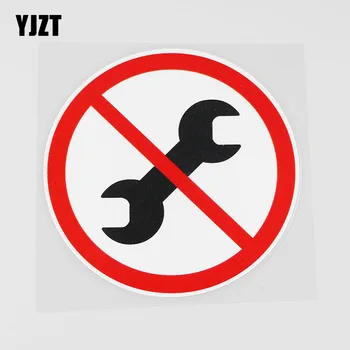 YJZT 11.1CMX11.1CM No Spanner Is Allowed Here PVC Decal Car Sticker Graphical 11B-0105
YJZT 11.1CMX11.1CM No Spanner Is Allowed Here PVC Decal Car Sticker Graphical 11B-0105