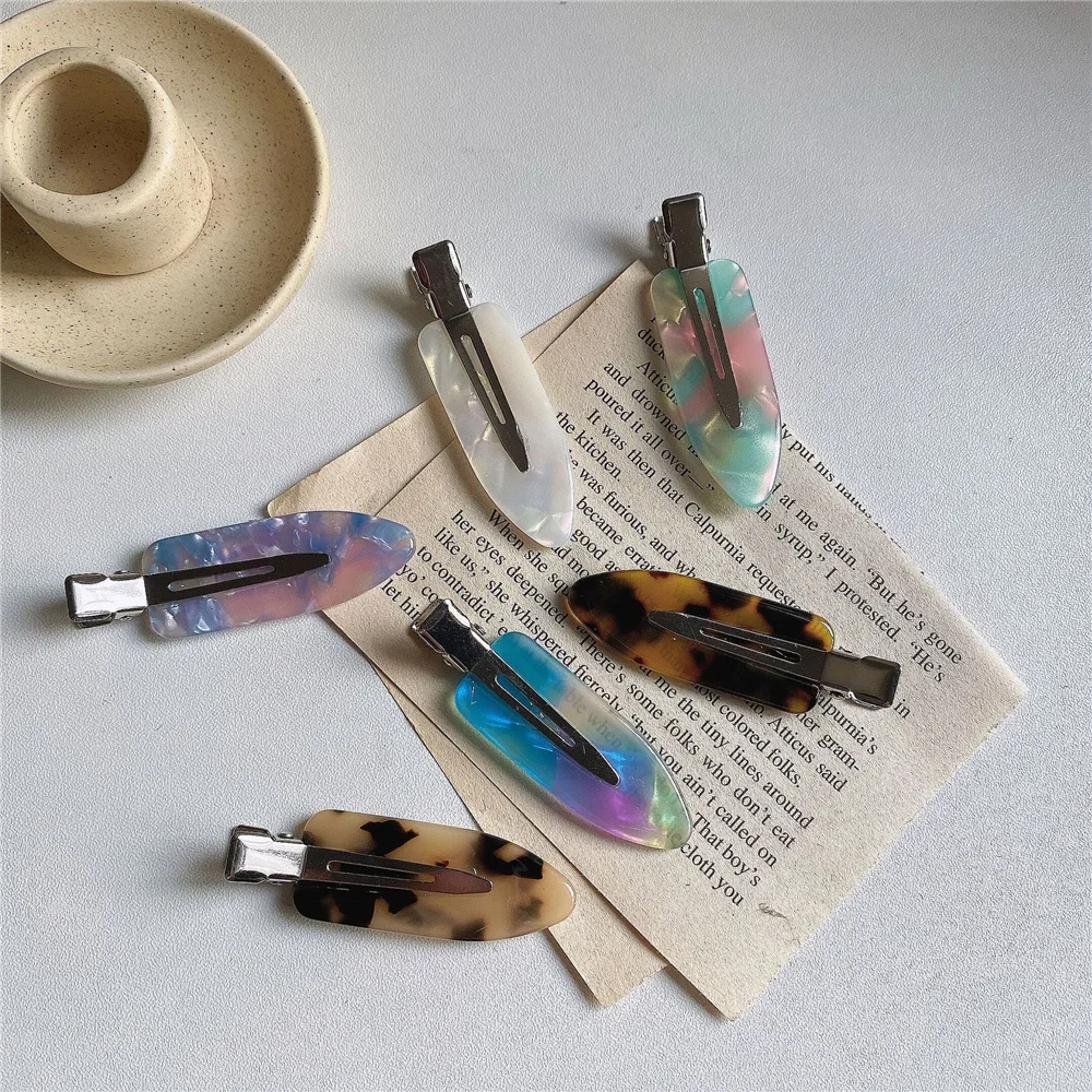 Women Hair Accessories Simple Wild Leopard Seamless Hair Clip Girls Acetate Sheet No Bend Bangs Clip Duckbill Clip Hairpins
Women Hair Accessories Simple Wild Leopard Seamless Hair Clip Girls Acetate Sheet No Bend Bangs Clip Duckbill Clip Hairpins