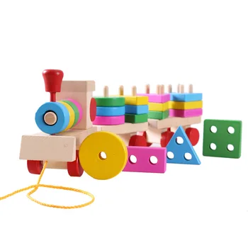 Montessori Toys Educational Wooden Toys for Children Early Learning Geometric Shapes Train Sets Three Tractor Carriage Games
Montessori Toys Educational Wooden Toys for Children Early Learning Geometric Shapes Train Sets Three Tractor Carriage Games