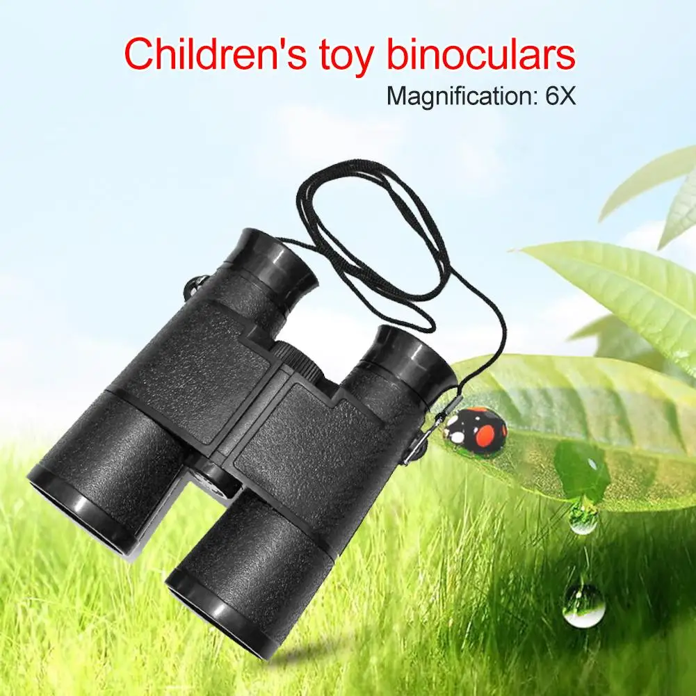 Children Binoculars Telescope Games Toys Meaningful Safety and Non-toxicity Outdoor Camping Portable Telescopes 12x10.8x4.1cm