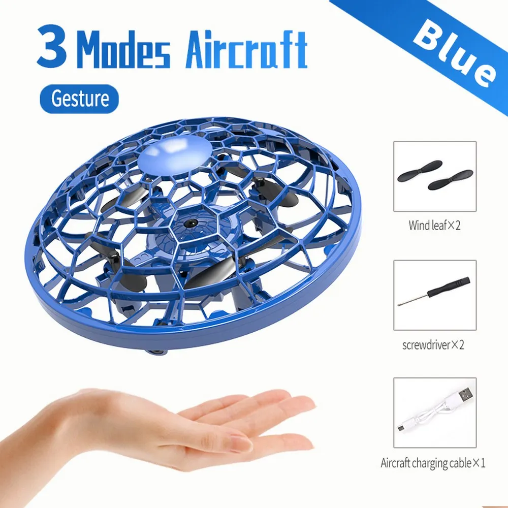 Mini Helicopter UFO RC Drone Infraed Hand Sensing Aircraft Electronic Model Quadcopter Flayaball Small Drohne Toys for Children
Mini Helicopter UFO RC Drone Infraed Hand Sensing Aircraft Electronic Model Quadcopter Flayaball Small Drohne Toys for Children