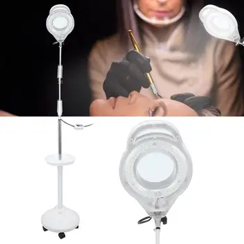 5X LED Facial Magnifying Floor Lamp Magnifier Glass Lens Cold Light Permanent Makeup Tattoo Salon Eyelashes Accesory
5X LED Facial Magnifying Floor Lamp Magnifier Glass Lens Cold Light Permanent Makeup Tattoo Salon Eyelashes Accesory