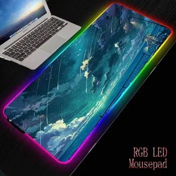 MRGBEST Blue Cloud and River Landscape Large Mousepad RGB LED Gaming Mouse Mat with Locking Edge Mouse Pad for Game Gamer CS
MRGBEST Blue Cloud and River Landscape Large Mousepad RGB LED Gaming Mouse Mat with Locking Edge Mouse Pad for Game Gamer CS