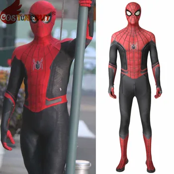 Costumebuy Spider-Man far from home Cosplay Costume Superhero Jumpsuit Spider man Fancy Bodysuit spiderman Mask Halloween Outfit 
Costumebuy Spider-Man far from home Cosplay Costume Superhero Jumpsuit Spider man Fancy Bodysuit spiderman Mask Halloween Outfit