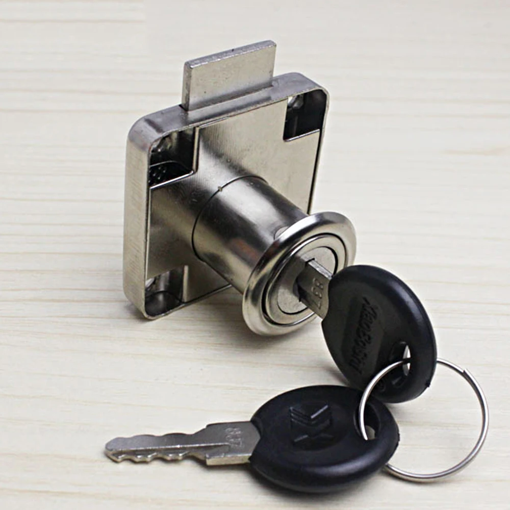 Convenient Drawer Lock Single Swing Office Cabinet Lock Door Lock Display Cabinet Lock With 2 Separate Keys
Convenient Drawer Lock Single Swing Office Cabinet Lock Door Lock Display Cabinet Lock With 2 Separate Keys