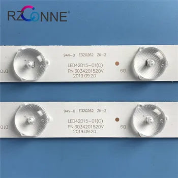 LED Backlight strip for Haier 42'TV LED42D15-01(C) 3034201520V LE42B310G LE42B510F LS42K5500 LS42H6000 V420HJ2-PE1 JVC LT-42C571
LED Backlight strip for Haier 42'TV LED42D15-01(C) 3034201520V LE42B310G LE42B510F LS42K5500 LS42H6000 V420HJ2-PE1 JVC LT-42C571