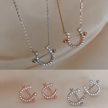 925 Sterling Silver Elegant Crystal Necklace Earrings For Women Jewelry Set For Girls Pendientes eh898
925 Sterling Silver Elegant Crystal Necklace Earrings For Women Jewelry Set For Girls Pendientes eh898