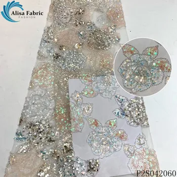 Alisa french sequins lace fabric 2020 high quality embroidered african net laces 5 yards/piece nigerian tulle fabrics for dress
Alisa french sequins lace fabric 2020 high quality embroidered african net laces 5 yards/piece nigerian tulle fabrics for dress