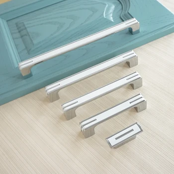 1.26" 3.75" 5" 6.3" 8.8" White Square Door Pull Handles Cabinet Drawer Handles Wardrobe Bookcase Handle Simple Metal Hardware
1.26" 3.75" 5" 6.3" 8.8" White Square Door Pull Handles Cabinet Drawer Handles Wardrobe Bookcase Handle Simple Metal Hardware