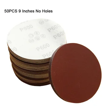 50PCS 9 Inch Sanding Discs Assorted Sandpaper Hook and Loop Grit Assorted for Random Orbital Sander
50PCS 9 Inch Sanding Discs Assorted Sandpaper Hook and Loop Grit Assorted for Random Orbital Sander