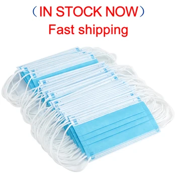Anti Dust Mouth Face Mask Blue Mask Fast shipping 50Pcs Protective Masks 3-layer Non-Woven Disposable Dust Filter Safety Mask
Anti Dust Mouth Face Mask Blue Mask Fast shipping 50Pcs Protective Masks 3-layer Non-Woven Disposable Dust Filter Safety Mask