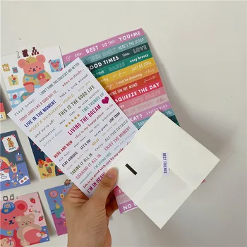 2sheets/set creative English color sealing stickers DIY scrapbooking base collage gift sealing happy planner decoration stickers
2sheets/set creative English color sealing stickers DIY scrapbooking base collage gift sealing happy planner decoration stickers
