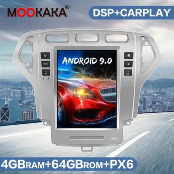Tesla Style Car Vertical Screen Android 9 GPS Navigation Radio For Ford Mondeo Fusion MK4 2007-2010 Audio Tape Recorder Headunit
Tesla Style Car Vertical Screen Android 9 GPS Navigation Radio For Ford Mondeo Fusion MK4 2007-2010 Audio Tape Recorder Headunit
