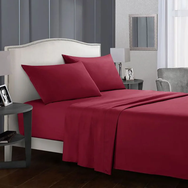 Simple Bed Linen Sanding Bedding Set Four-piece Multi-gauge Solid Color Bedclothes Queen King Size Comforter Sets Home Textile
Simple Bed Linen Sanding Bedding Set Four-piece Multi-gauge Solid Color Bedclothes Queen King Size Comforter Sets Home Textile