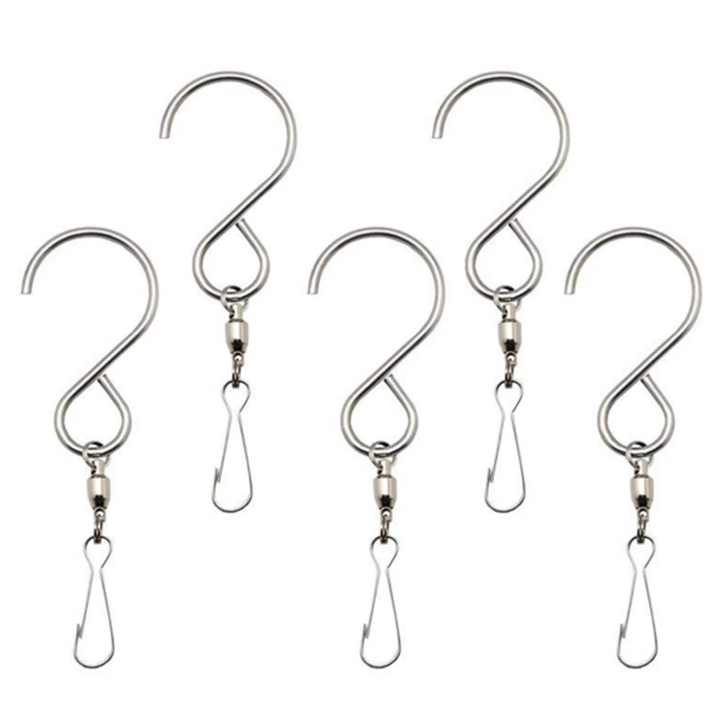 12pcs Swivel Hooks Clips Hanger S Shaped Rotating Hook For Hanging Wind Spinners Wind Chimes Flower Basket Accessories
12pcs Swivel Hooks Clips Hanger S Shaped Rotating Hook For Hanging Wind Spinners Wind Chimes Flower Basket Accessories