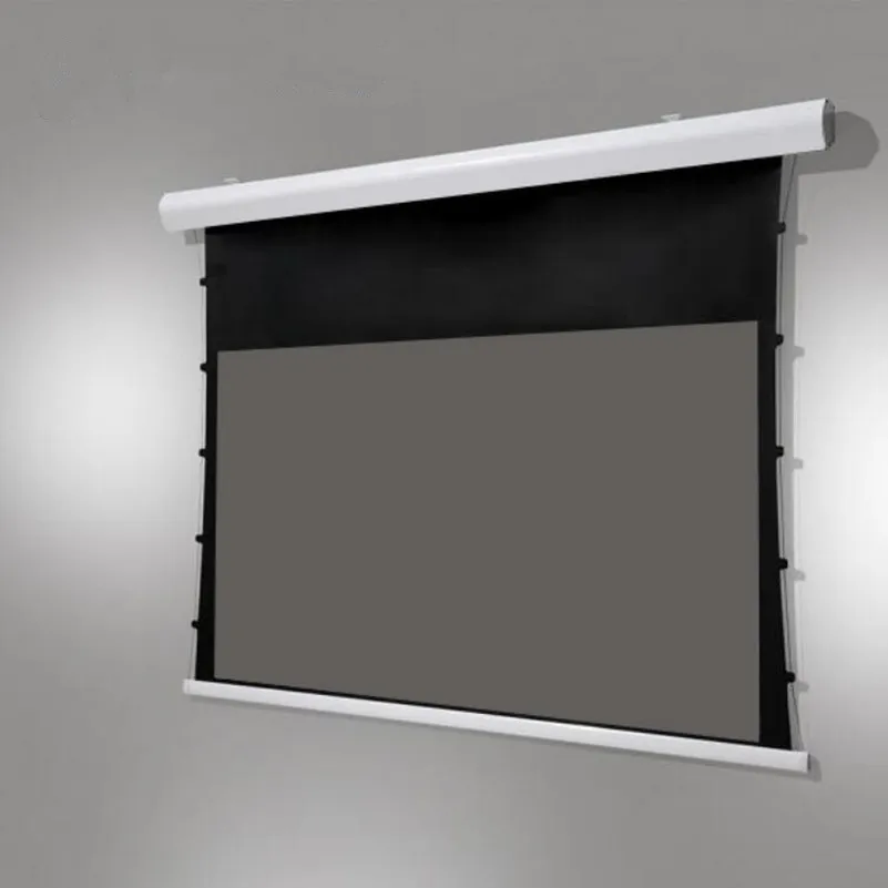 16:9 ALR projector screen Anti ambient light screen motorized tab tensioned projection screen for UST projectors
16:9 ALR projector screen Anti ambient light screen motorized tab tensioned projection screen for UST projectors